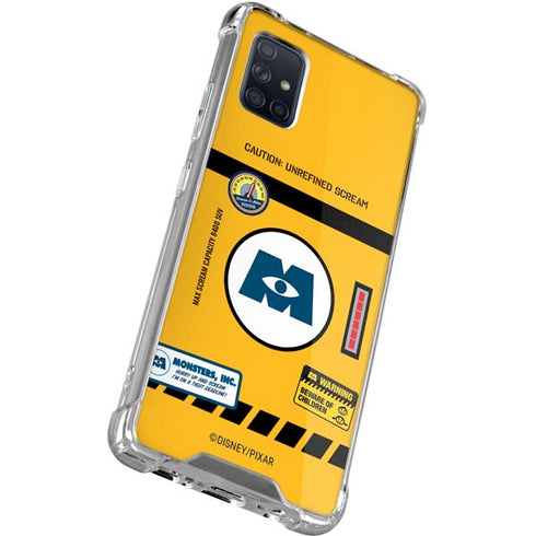Disney Monsters Inc. Scream Canister Galaxy A51 5G Clear Case