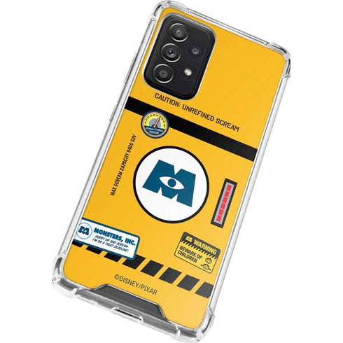 Disney Monsters Inc. Scream Canister Galaxy A52 5G Clear Case