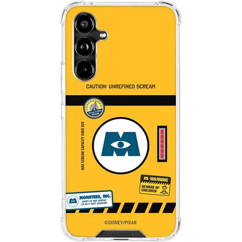 Disney Monsters Inc. Scream Canister Galaxy A54 5G Clear Case
