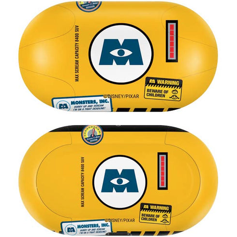 Disney Monsters Inc. Scream Canister Galaxy Buds Skin