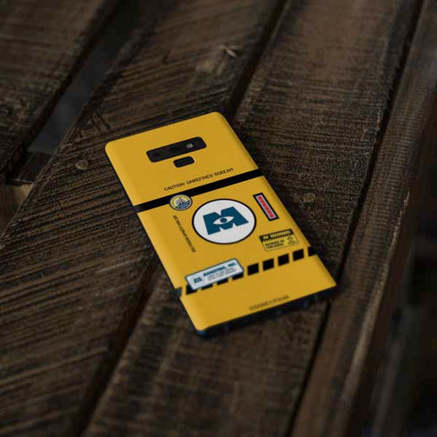 Disney Monsters Inc. Scream Canister Galaxy Note 9 Skin