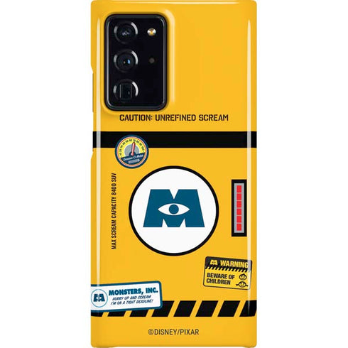 Disney Monsters Inc. Scream Canister Galaxy Note20 Ultra 5G Lite Case