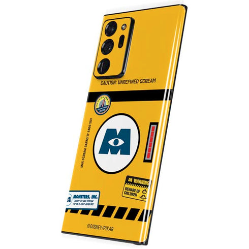 Disney Monsters Inc. Scream Canister Galaxy Note20 Ultra 5G Skin