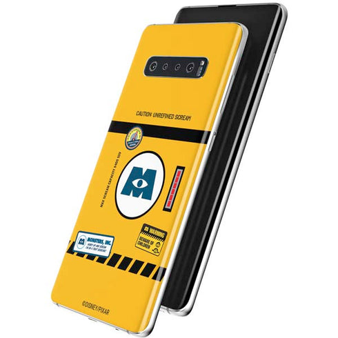 Disney Monsters Inc. Scream Canister Galaxy S10 Skin