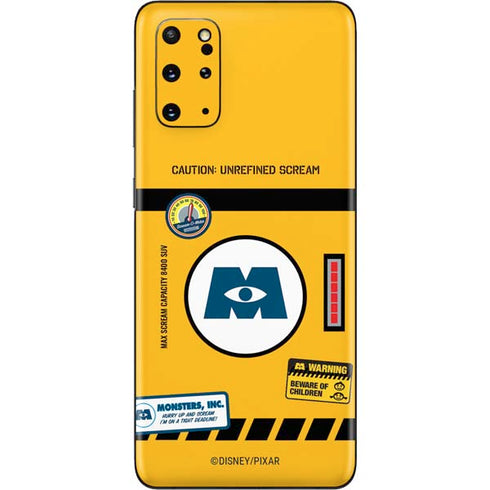 Disney Monsters Inc. Scream Canister Galaxy S20 Plus Skin
