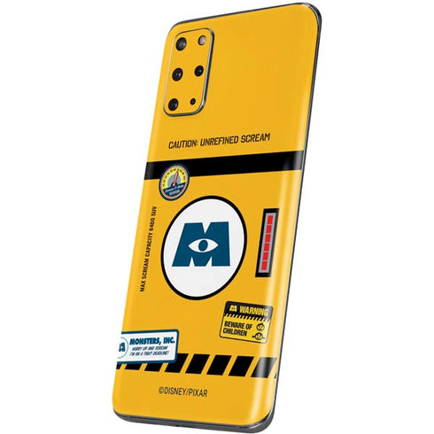 Disney Monsters Inc. Scream Canister Galaxy S20 Plus Skin