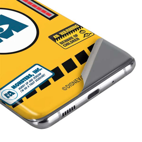 Disney Monsters Inc. Scream Canister Galaxy S20 Plus Skin