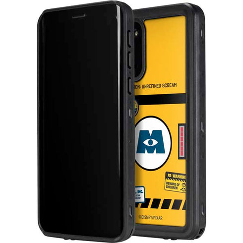 Disney Monsters Inc. Scream Canister Galaxy S20 Plus Waterproof Case