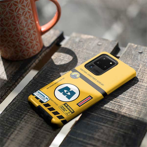 Disney Monsters Inc. Scream Canister Galaxy S20 Ultra 5G Pro Case
