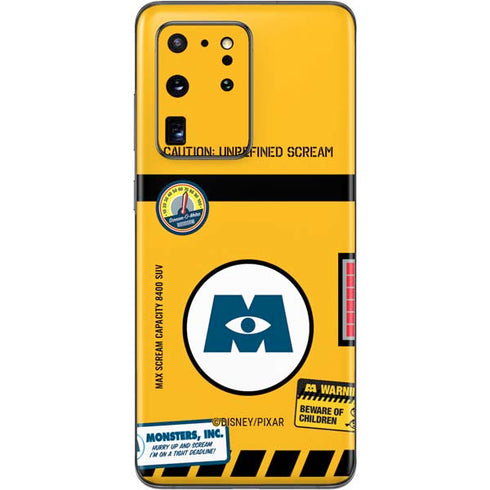 Disney Monsters Inc. Scream Canister Galaxy S20 Ultra 5G Skin
