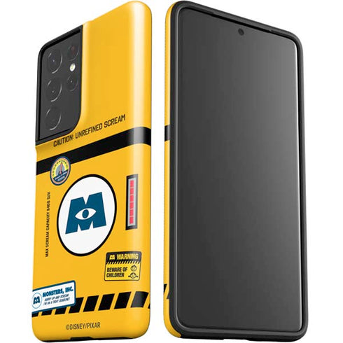 Disney Monsters Inc. Scream Canister Galaxy S21 Ultra 5G Pro Case