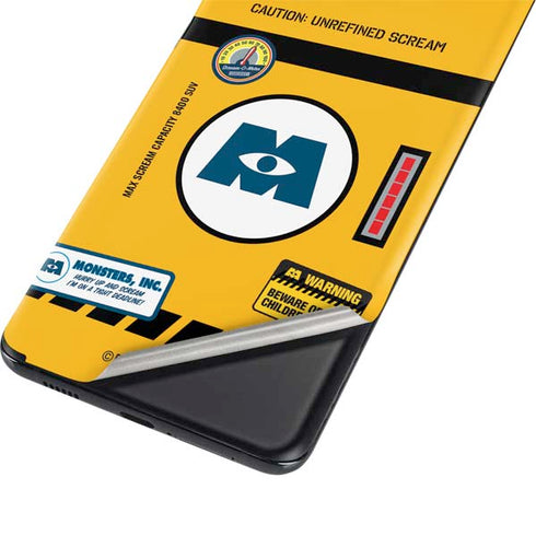 Disney Monsters Inc. Scream Canister Galaxy S21 Ultra 5G Skin