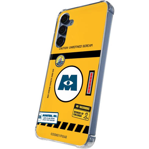 Disney Monsters Inc. Scream Canister Galaxy S24 Clear Case