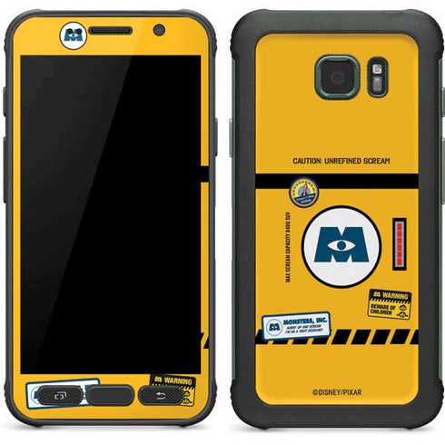 Disney Monsters Inc. Scream Canister Galaxy S7 Active Skin