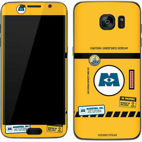 Disney Monsters Inc. Scream Canister Galaxy S7 Skin