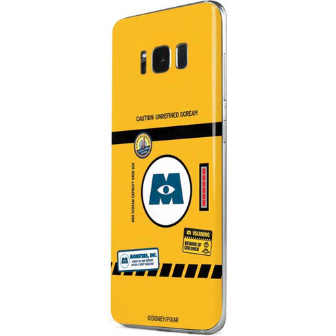 Disney Monsters Inc. Scream Canister Galaxy S8 Skin
