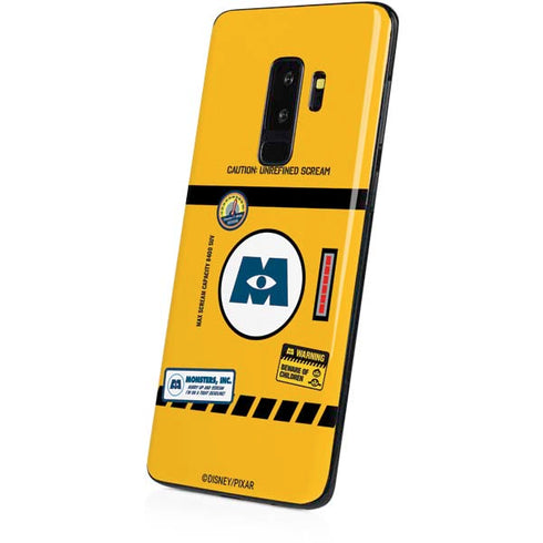 Disney Monsters Inc. Scream Canister Galaxy S9 Plus Skin