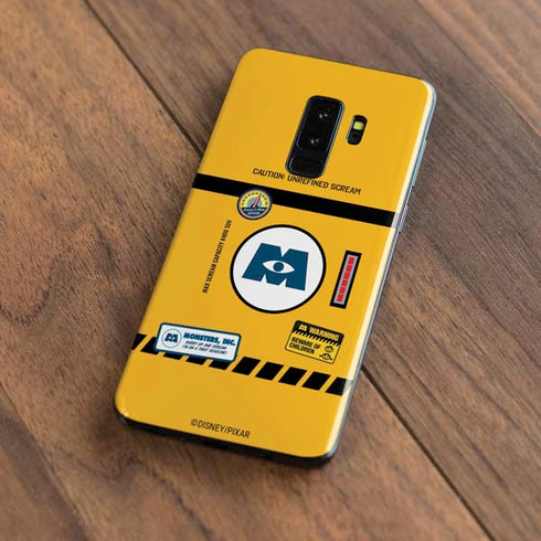 Disney Monsters Inc. Scream Canister Galaxy S9 Plus Skin