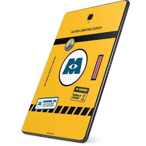Disney Monsters Inc. Scream Canister Samsung Galaxy Tab Skin