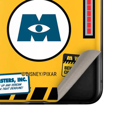 Disney Monsters Inc. Scream Canister Galaxy Z Flip Skin