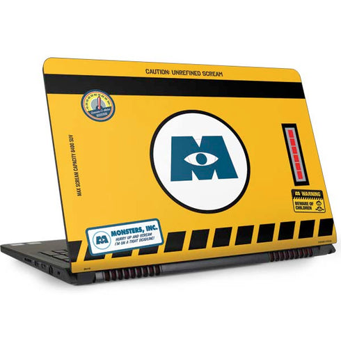 Disney Monsters Inc. Scream Canister Dell Inspiron Skin