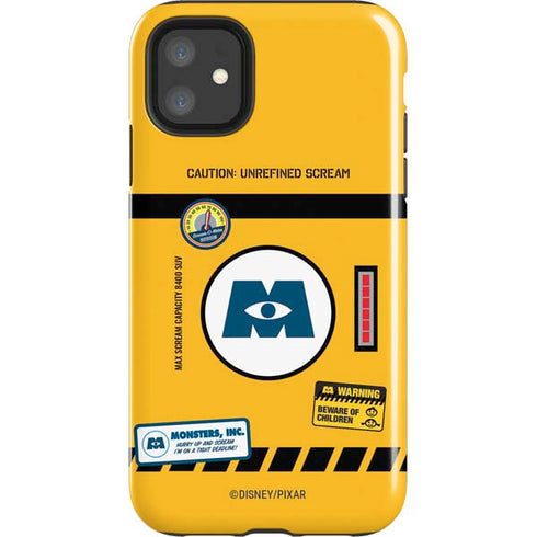 Disney Monsters Inc. Scream Canister iPhone 11 Impact Case