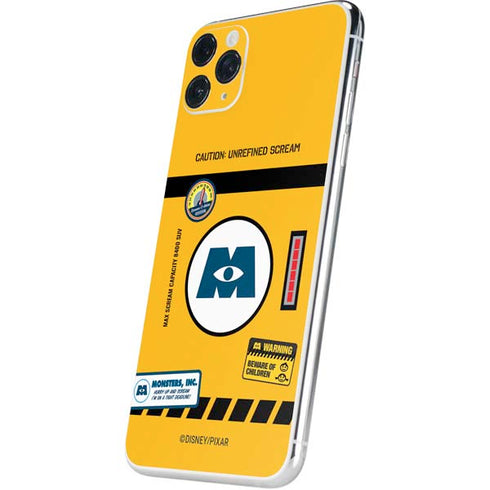 Disney Monsters Inc. Scream Canister iPhone 11 Pro Max Skin