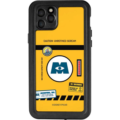 Disney Monsters Inc. Scream Canister iPhone 11 Pro Max Waterproof Case