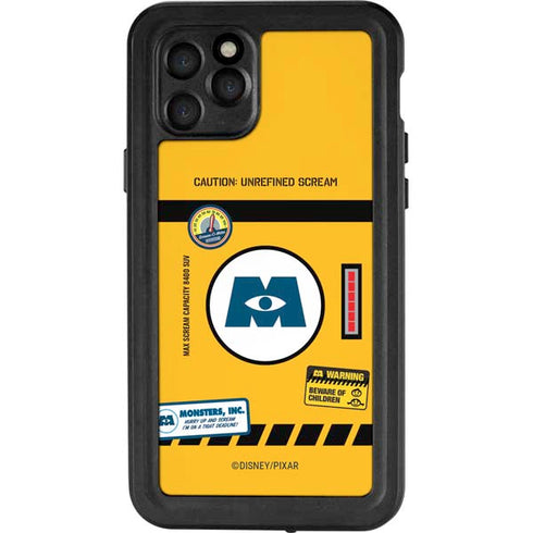 Disney Monsters Inc. Scream Canister iPhone 11 Pro Waterproof Case