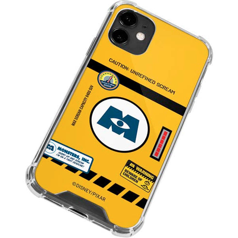 Disney Monsters Inc. Scream Canister iPhone 12 Clear Case