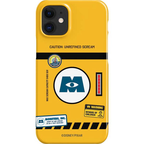 Disney Monsters Inc. Scream Canister iPhone 12 Mini Lite Case