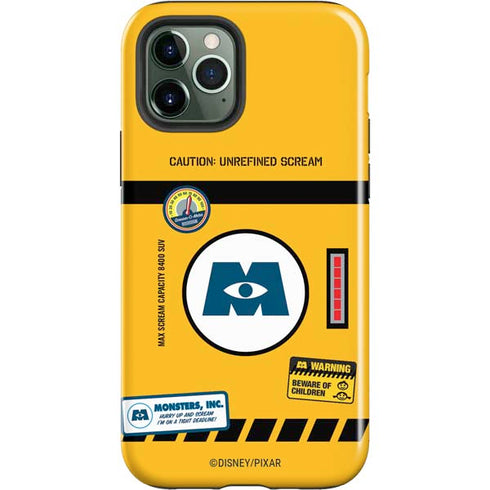 Disney Monsters Inc. Scream Canister iPhone 12 Pro Impact Case
