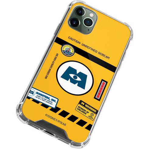 Disney Monsters Inc. Scream Canister iPhone 12 Pro Max Clear Case