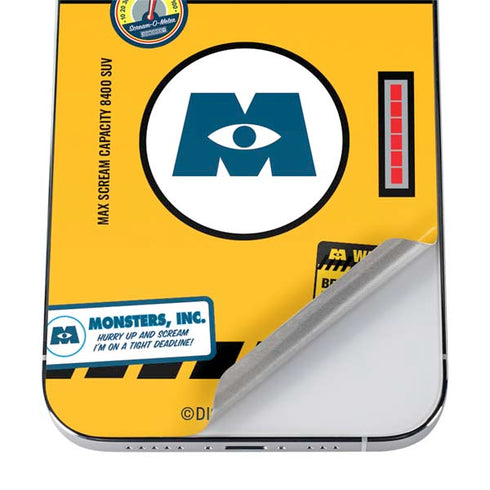 Disney Monsters Inc. Scream Canister iPhone 12 Pro Skin