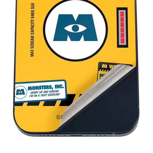 Disney Monsters Inc. Scream Canister iPhone 12 Skin