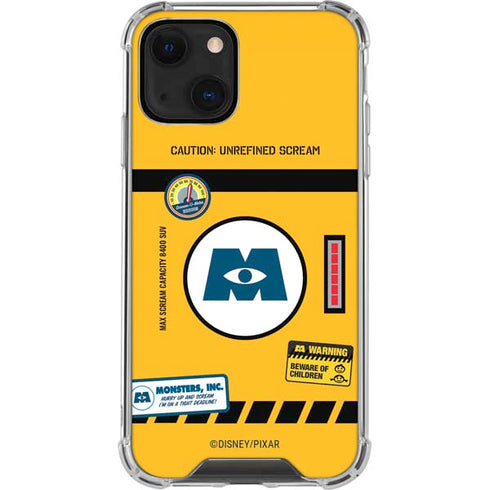 Disney Monsters Inc. Scream Canister iPhone 13 Clear Case