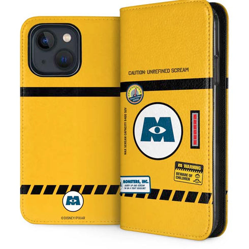 Disney Monsters Inc. Scream Canister iPhone 13 Folio Case
