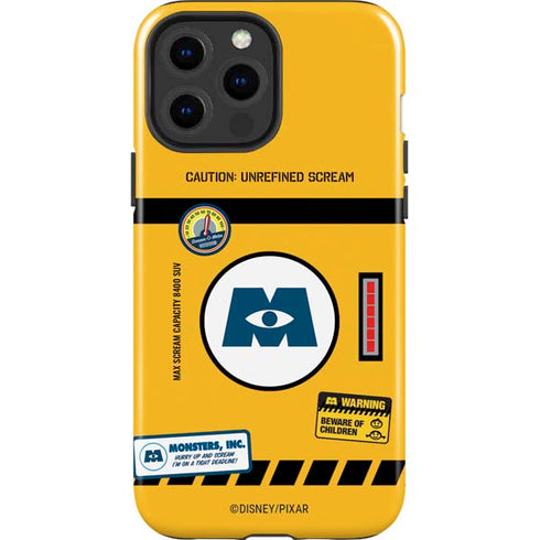 Disney Monsters Inc. Scream Canister iPhone 13 Pro Max Impact Case