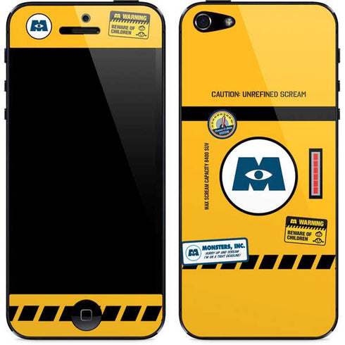 Disney Monsters Inc. Scream Canister iPhone 5/5s/5SE Skin