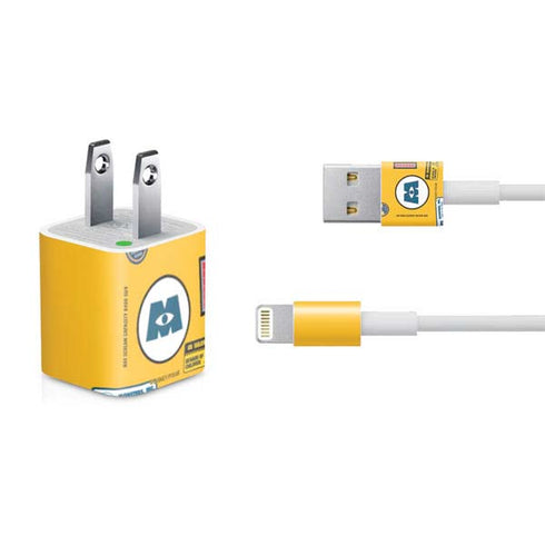 Disney Monsters Inc. Scream Canister iPhone Charger (5W USB) Skin