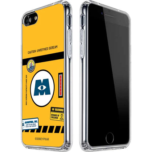 Disney Monsters Inc. Scream Canister iPhone SE (2nd & 3rd Gen) Clear Case