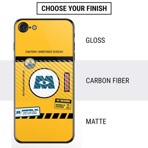 Disney Monsters Inc. Scream Canister iPhone SE (2nd & 3rd Gen) Skin