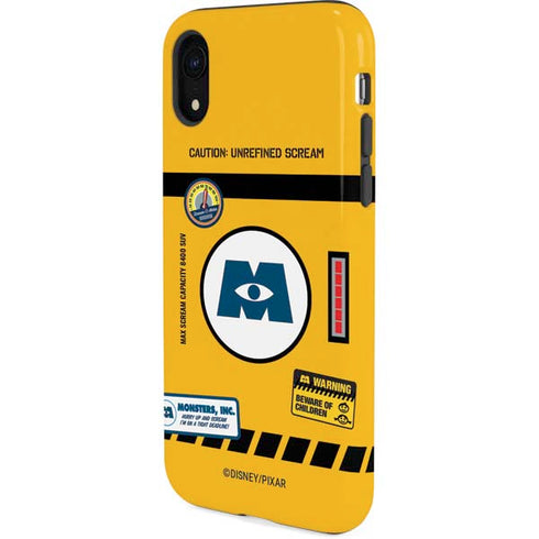 Disney Monsters Inc. Scream Canister iPhone XR Pro Case