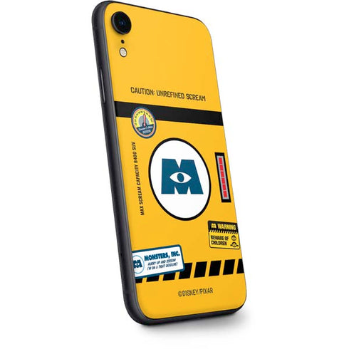 Disney Monsters Inc. Scream Canister iPhone XR Skin