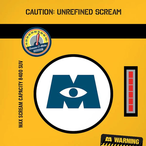 Disney Monsters Inc. Scream Canister iPhone XS Max Skin