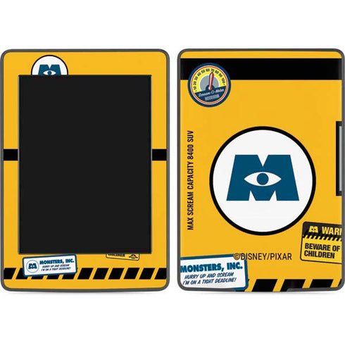 Disney Monsters Inc. Scream Canister Amazon Kindle Skin