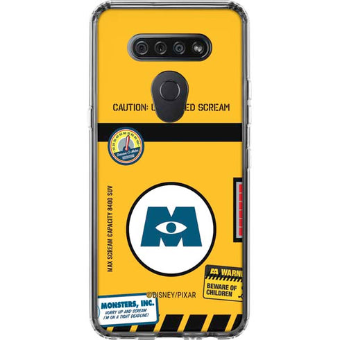 Disney Monsters Inc. Scream Canister LG K51/Q51 Clear Case
