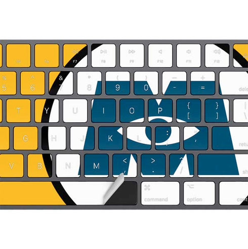 Disney Monsters Inc. Scream Canister Magic Keyboard with Numeric Keypad Skin