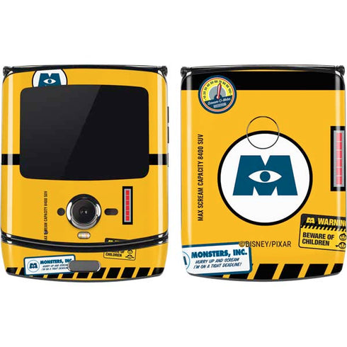 Disney Monsters Inc. Scream Canister Motorola RAZR Skin