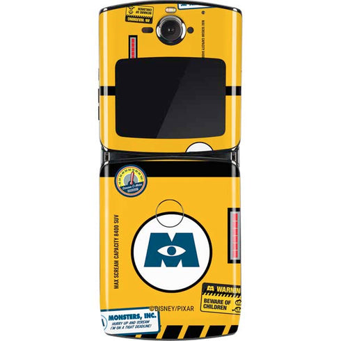 Disney Monsters Inc. Scream Canister Motorola RAZR Skin